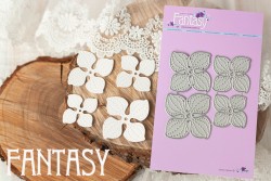 Нож для вырубки Fantasy  «Гортензия квадро» 4 шт (1)
