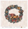 Double-sided sheet of paper Mr. Painter "Holiday fragrance-5" size 30.5X30.5 cm, 190g/m2