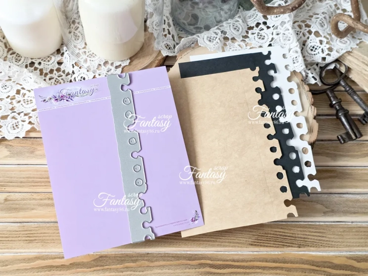 Нож для вырубки Fantasy « Декоративный край 1716», размер 15*2 см