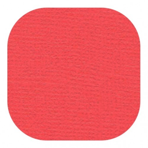 Кардсток текстурированный цвет "Огненная ягода" размер 30,5Х30,5 см, 235 гр/м2