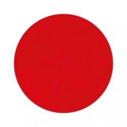 Декоративный фетр, Корея, цвет "Алый", размер 22х30 см, толщина 1,2 мм, 1шт, плотность 200г/м2