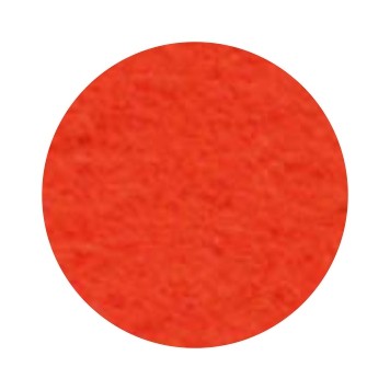Декоративный фетр, Корея, цвет "Красно-оранжевый", размер 22х30 см, толщина 1,2 мм, 1шт, плотность 200г/м2