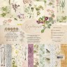 Set of double-sided paper CraftPaper "Herbarium" 8 sheets, size 20*20cm, 190 gr/m2