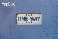 Чипборд Fantasy «ONE WAY 3150» размер 2,4*5,2 см