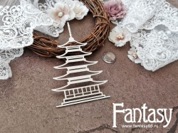 Чипборд Fantasy "Минка 3683", размер 10*6,8 см