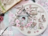 Высечки на картоне Fantasy "Симфония нежности-8", толщина картона 1 мм
