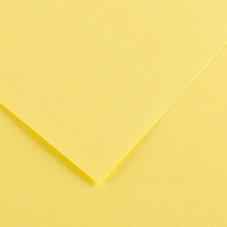 Лист матовой бумаги, Желтая, А4, плотность 160гр/м2