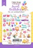 Набор высечек Fabrika Decoru коллекция "Sweet birthday" 54 шт