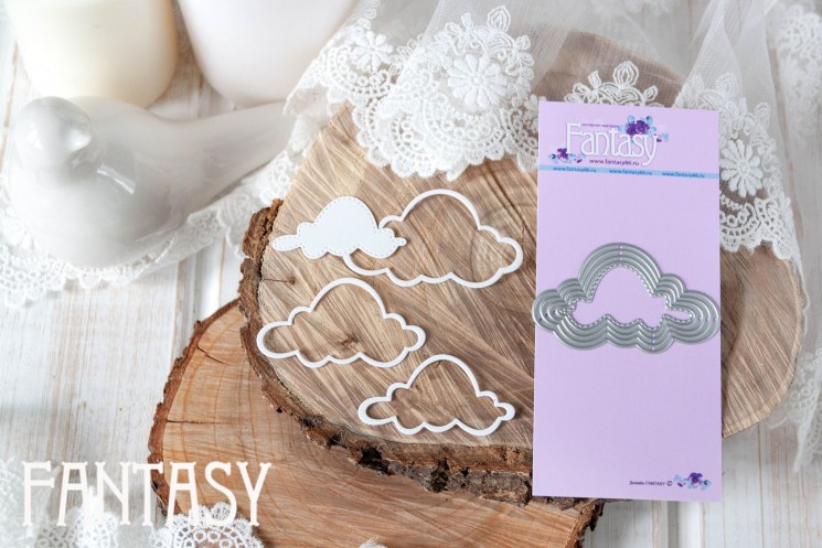 Нож для вырубки Fantasy  «Изящная форма облако» размер 6.2*3.6 см (1)