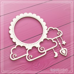 Chipboard Scrapmagia frame-metric 