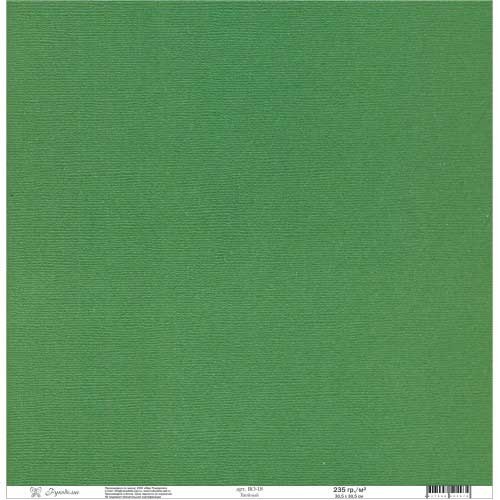 Cardstock textured color "Coniferous" size 30. 5X30. 5 cm, 235 gr/m2