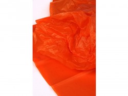 Бумага "Тишью" размер 50х66 см, цвет оранжевый, 1 лист