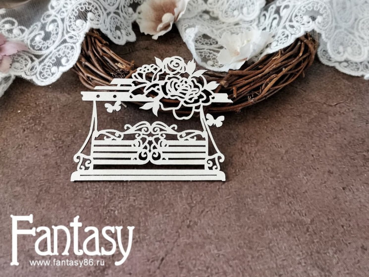 Чипборд Fantasy шарман "Качель 3545", размер 7*6 см