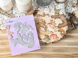 Нож для вырубки FantasyScrap «Грибы 1718» 