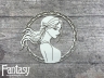 Чипборд Fantasy «Женственная 3081» размер 9,1*9,7см
