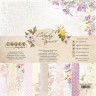 A set of double-sided CraftPaper paper "I will collect a bouquet" 8 sheets, size 20*20cm, 190 gr/m2