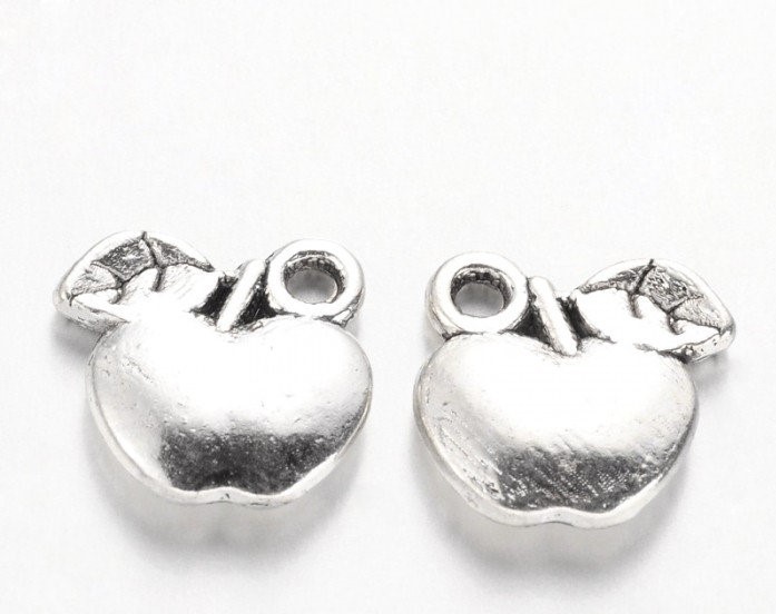 Silver "Apple" pendant, size 1x0. 9 cm, 1 pc
