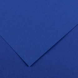 Лист матовой бумаги, Синяя, А4, плотность 160гр/м2