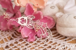 Чипборд Fantasy "Ракета" размер 10,1*4,2 см