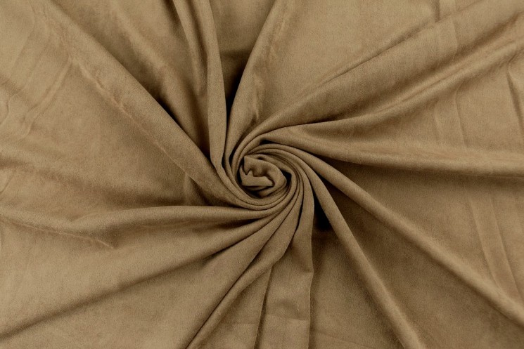 Double-sided suede "Beige", size 33x70 cm