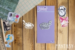 Нож для вырубки Fantasy "Палитра 2", размер 3,2х2,5 см