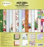Set of double-sided paper Mr.Painter "Christmas elves" 7 sheets, size 30.5x30.5 cm, 190g/m2