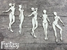 Чипборд Fantasy «Девушки с пляжа 3090» размер от 1,4*9 см до 4*9,1 см