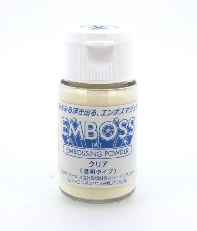 Transparent embossing powder "Tsukineko", gold, 30 ml
