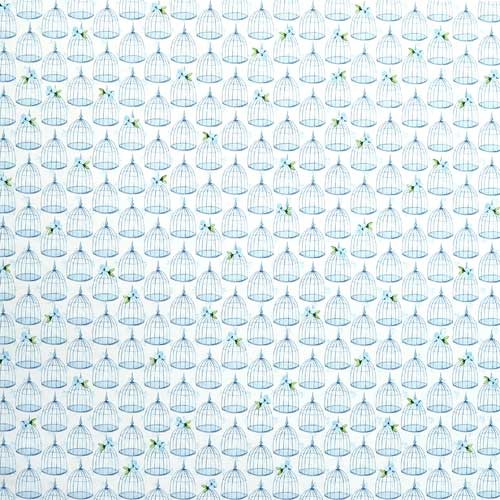 One-sided sheet of paper MonaDesign Fancy Spring "Cells", size 30. 5x30. 5 cm, 190 g/m2