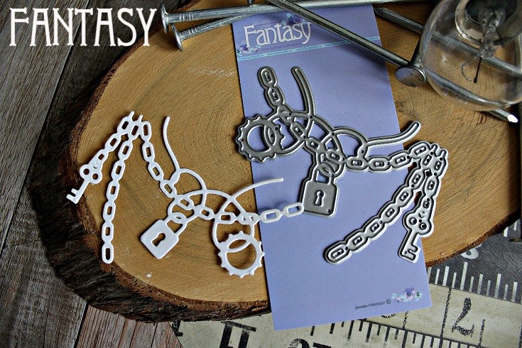 Нож для вырубки Fantasy  «Стимпанк 5 » размер 8,3*6,5 см