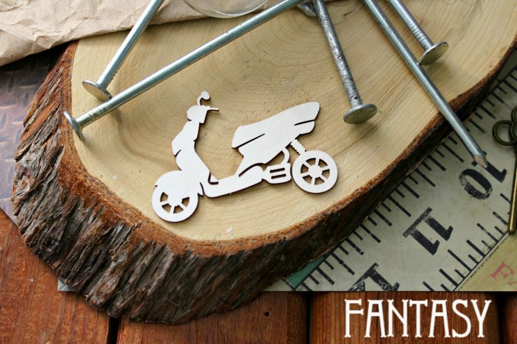 Чипборд Fantasy "Стимпанк 418", размер 6.5*5 см