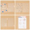 Набор ацетатных разделителей с фольгированием для планера АртУзор "Мода", размер 16Х25 см, 6 листов