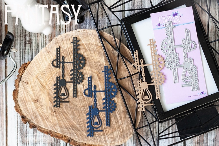 Нож для вырубки Fantasy  «Стимпанк 6 » размер 10*4,5 см