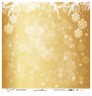 Double-sided sheet of paper Mr. Painter "Golden blizzard-4" size 30.5X30.5 cm, 190g/m2