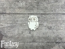 Чипборд Fantasy «Мамино счастье (Совушка 3281)» размер 3*4,5 см