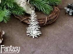 Чипборд Fantasy "Елка 3729", размер 4*7,5 см