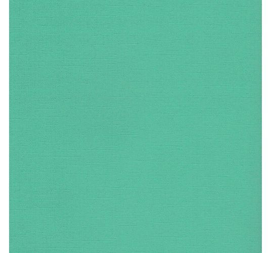 Cardstock textured Scrapberry's color "Caribbean green" size 30. 5X30. 5 cm, 216 g/m2