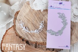 Нож для вырубки Fantasy  «Мотив лаврушки» размер 7*3.9 см  (1)