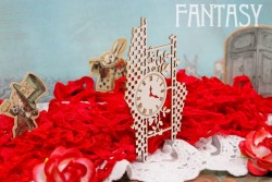 Чипборд Fantasy "Часы 1784" размер 11*6,5 см