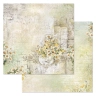 Двусторонний набор бумаги 30,5х30,5 см "Сезон ромашек", 12 листов, 180 гр  (ScrapMania)