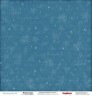 Двусторонний лист бумаги ScrapBerry's Однажды зимой "Морозные Узоры", размер 30х30 см, 180 гр/м2