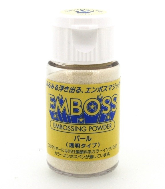 Transparent "Tsukineko" embossing powder, pearl, 30 ml