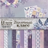 Двусторонний набор бумаги 30,5х30,5 см "Балетный класс", 12 листов, 180 гр  (ScrapMania)