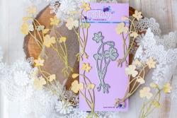 Нож для вырубки Fantasy «Букет из клевера» 7.5*3.1 см