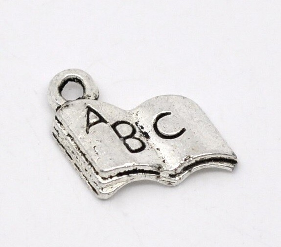 Silver pendant "Book", size 1, 7x1, 1 cm, 1 pc