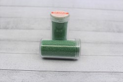 Микробисер "Темно-зеленый №29" размер 0,6-0,8 мм 30 гр