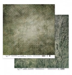 Двусторонний лист бумаги Mr. Painter "Вокруг меня. Хаки-3" размер 30,5Х30,5 см, 190г/м2